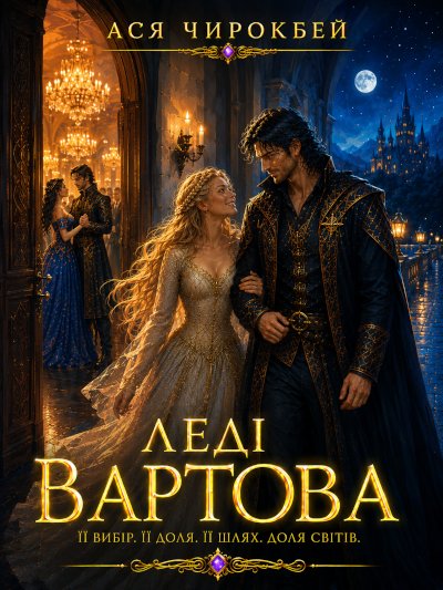 Обкладинка книги «Леді Вартова» — Ася Чирокбей