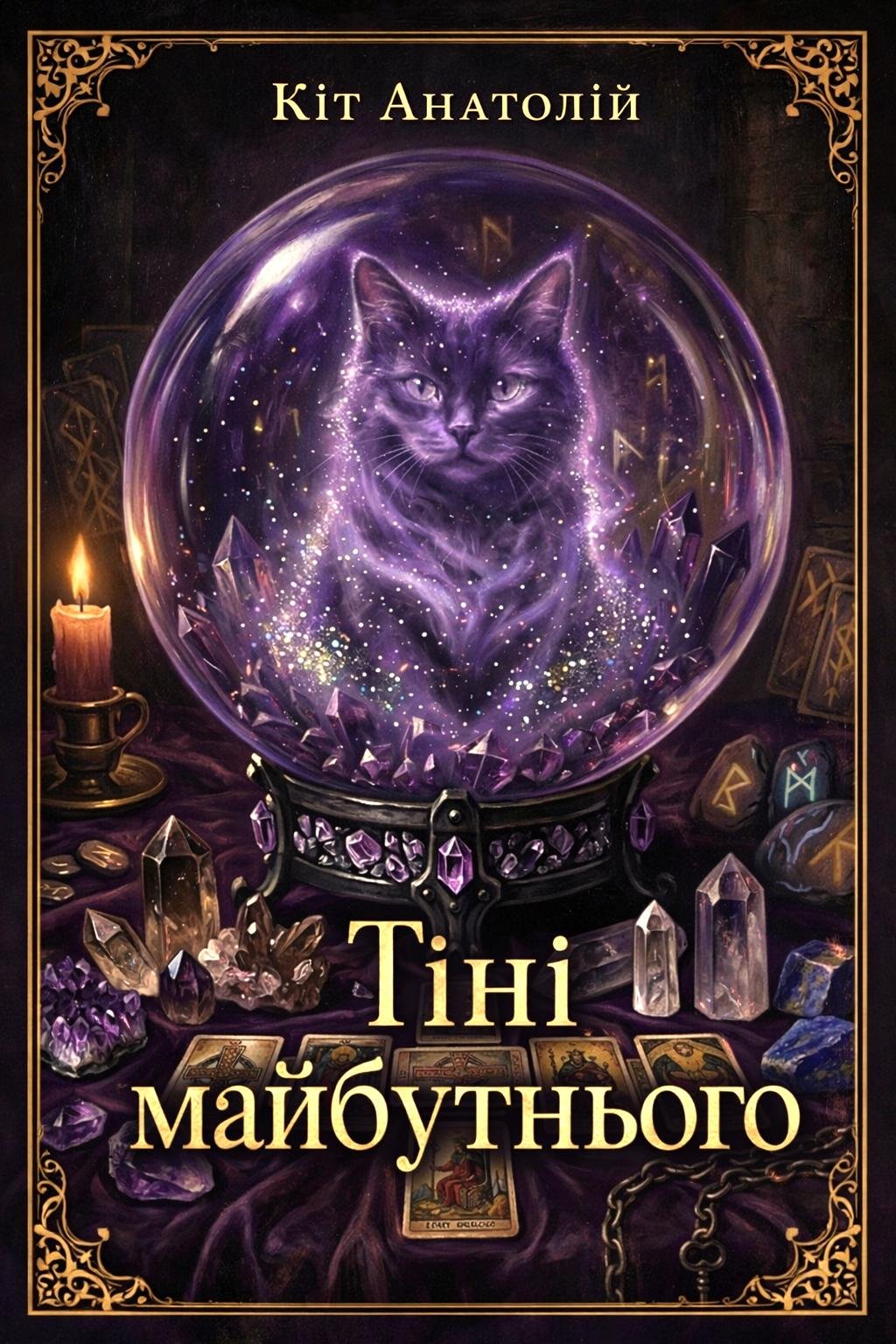 Обкладинка книги «Тіні майбутнього» — Анатолій Кіт
