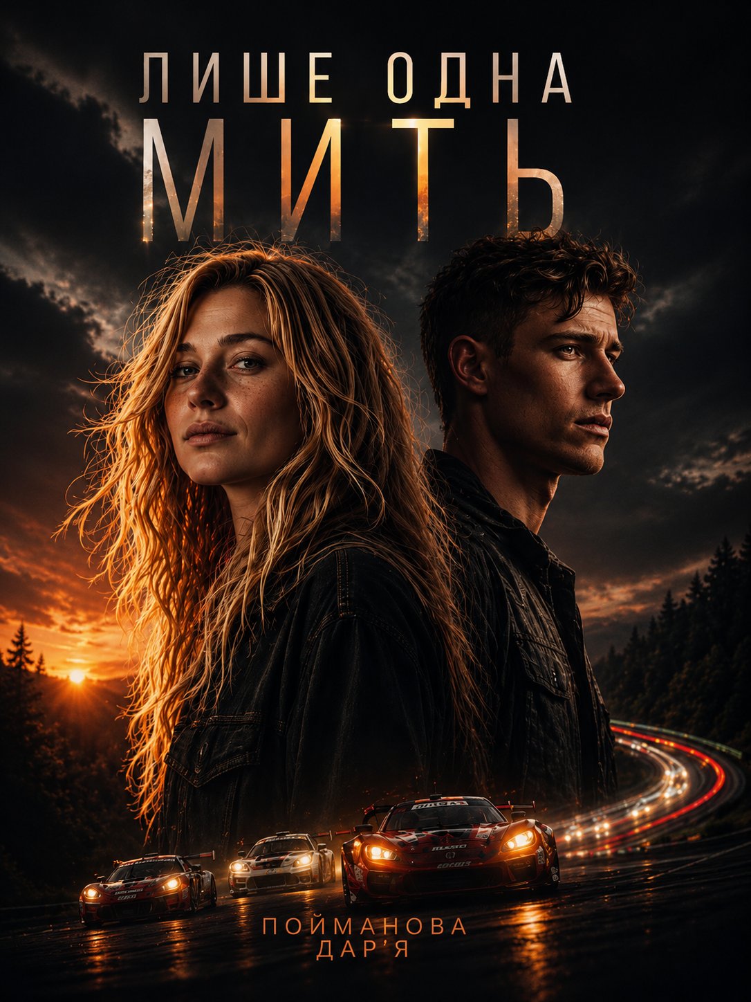 Обкладинка книги «Лише одна мить» — Дар'я Пойманова