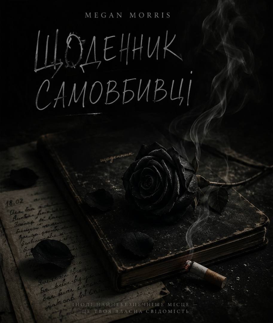 Обкладинка «Щоденник самовбивці» — Megan Morris [dont look back]