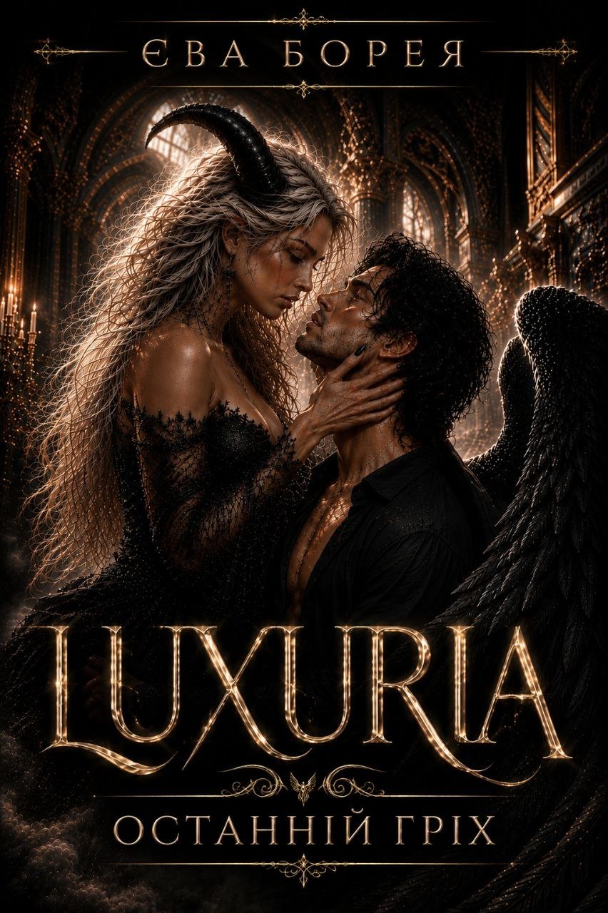 Обкладинка книги «Luxuria» — Єва Борея