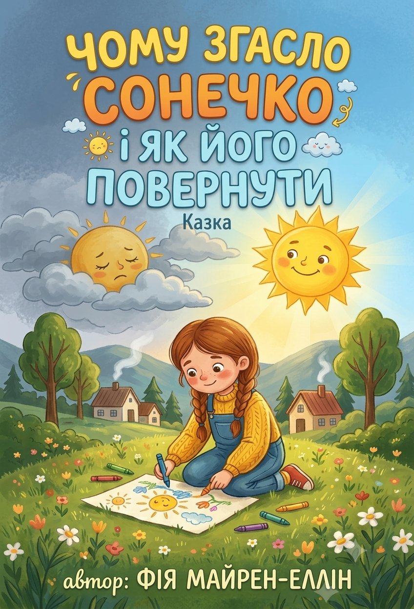 Обкладинка книги «Чому згасло Сонечко і як його повернути» — Фія Майрен-Еллін