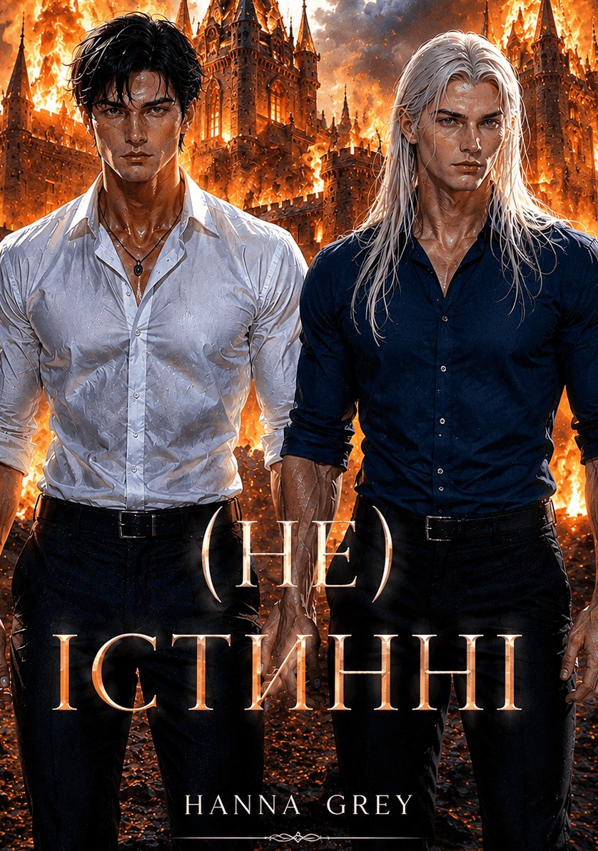Обкладинка книги «(Не)істинні» — Hanna Grey