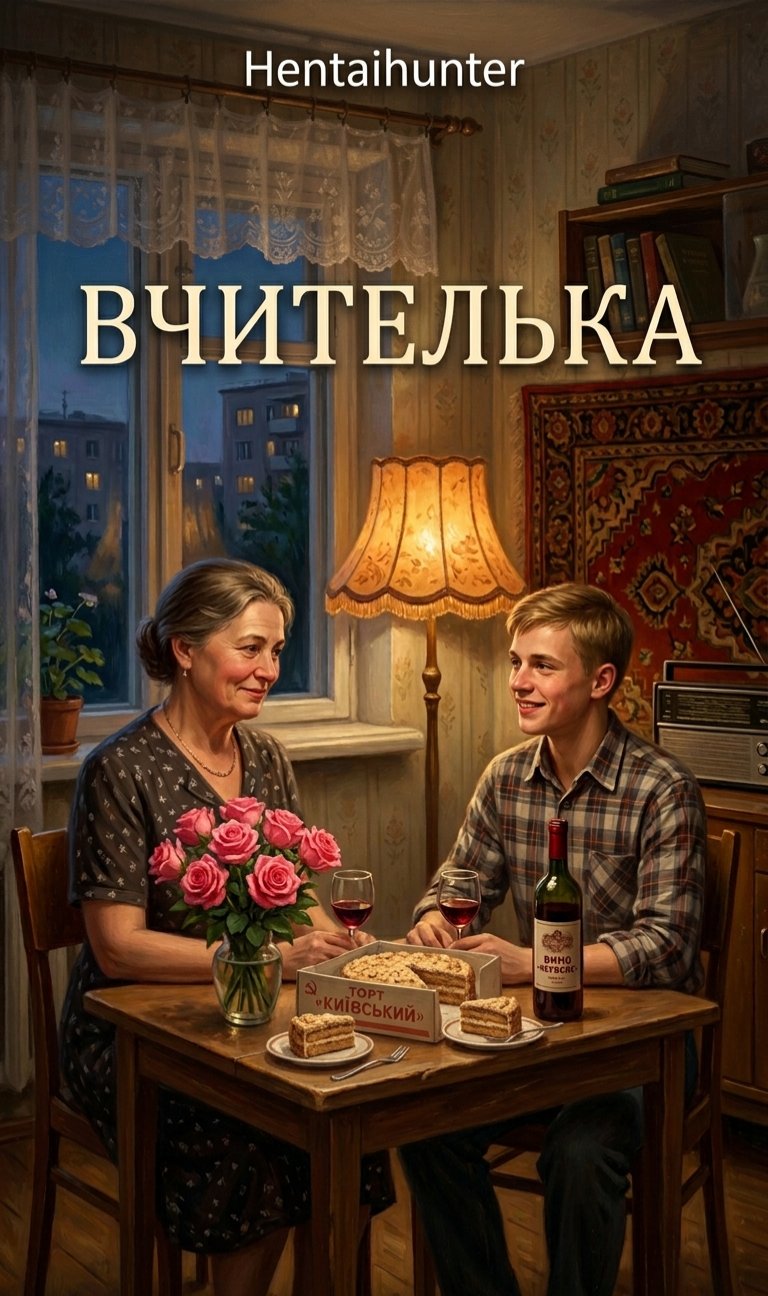 Обкладинка книги «Вчителька» — Hentaihunter
