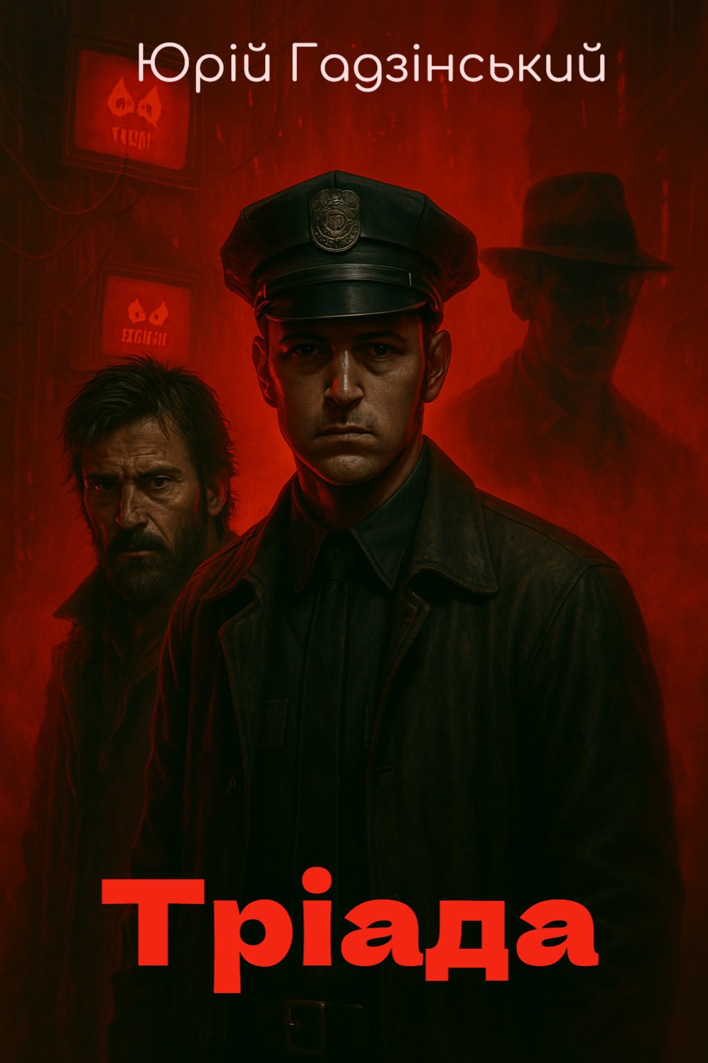 Обкладинка книги «Тріада» — Юрій Гадзінський