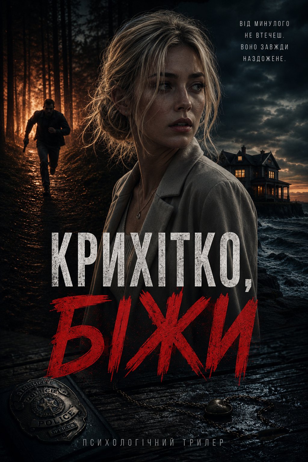 Обкладинка книги «Крихітко, біжи!» — Іванка Сокіл