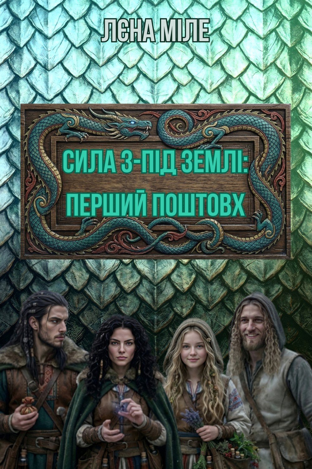 Обкладинка книги «Сила з-під землі: перший поштовх» — Лєна Міле