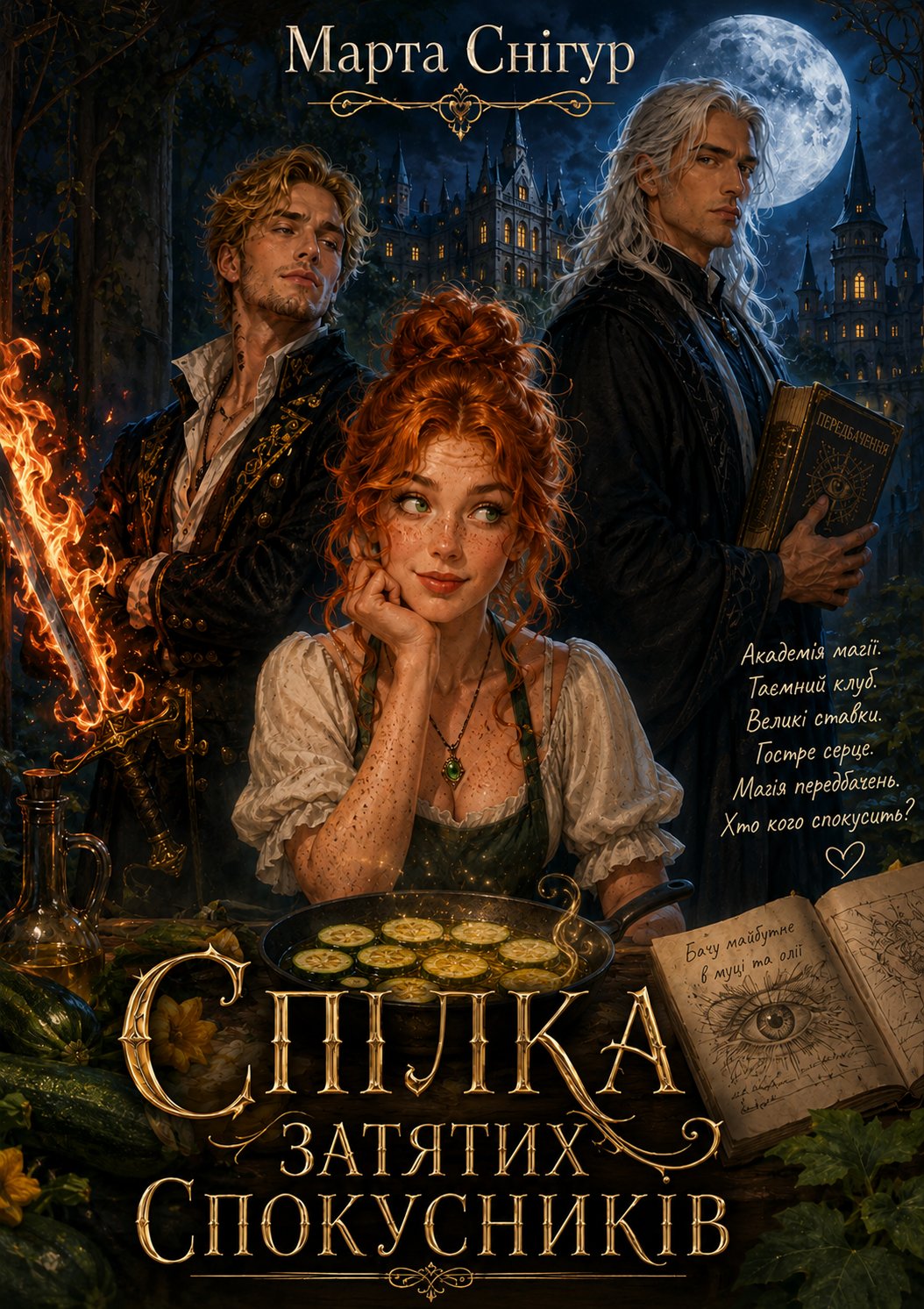 Обкладинка книги «Спілка затятих спокусників» — Марта Снігур