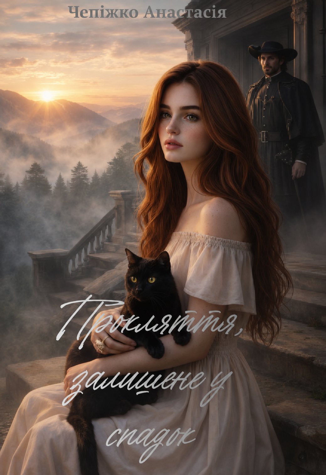 Обкладинка книги «Прокляття залишене у спадок» — Анастасія Чепіжко