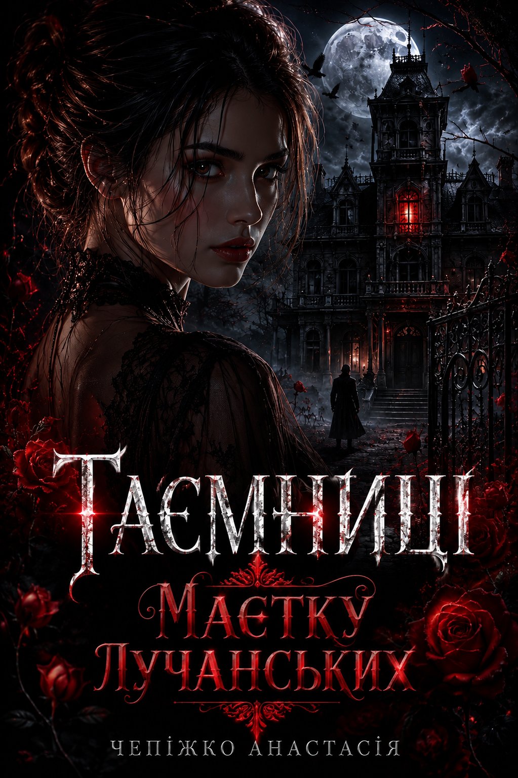 Обкладинка книги «Таємниці Маєтку Лучанських» — Анастасія Чепіжко