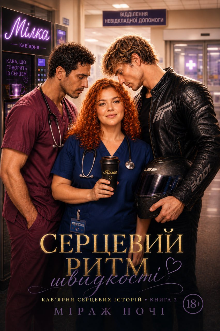 Обкладинка «Серцевий ритм швидкості» — Міраж Ночі