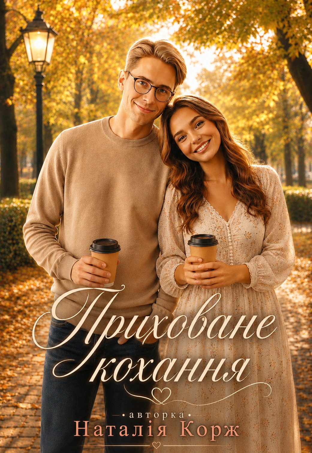 Обкладинка книги «Приховане кохання» — Наталія Корж