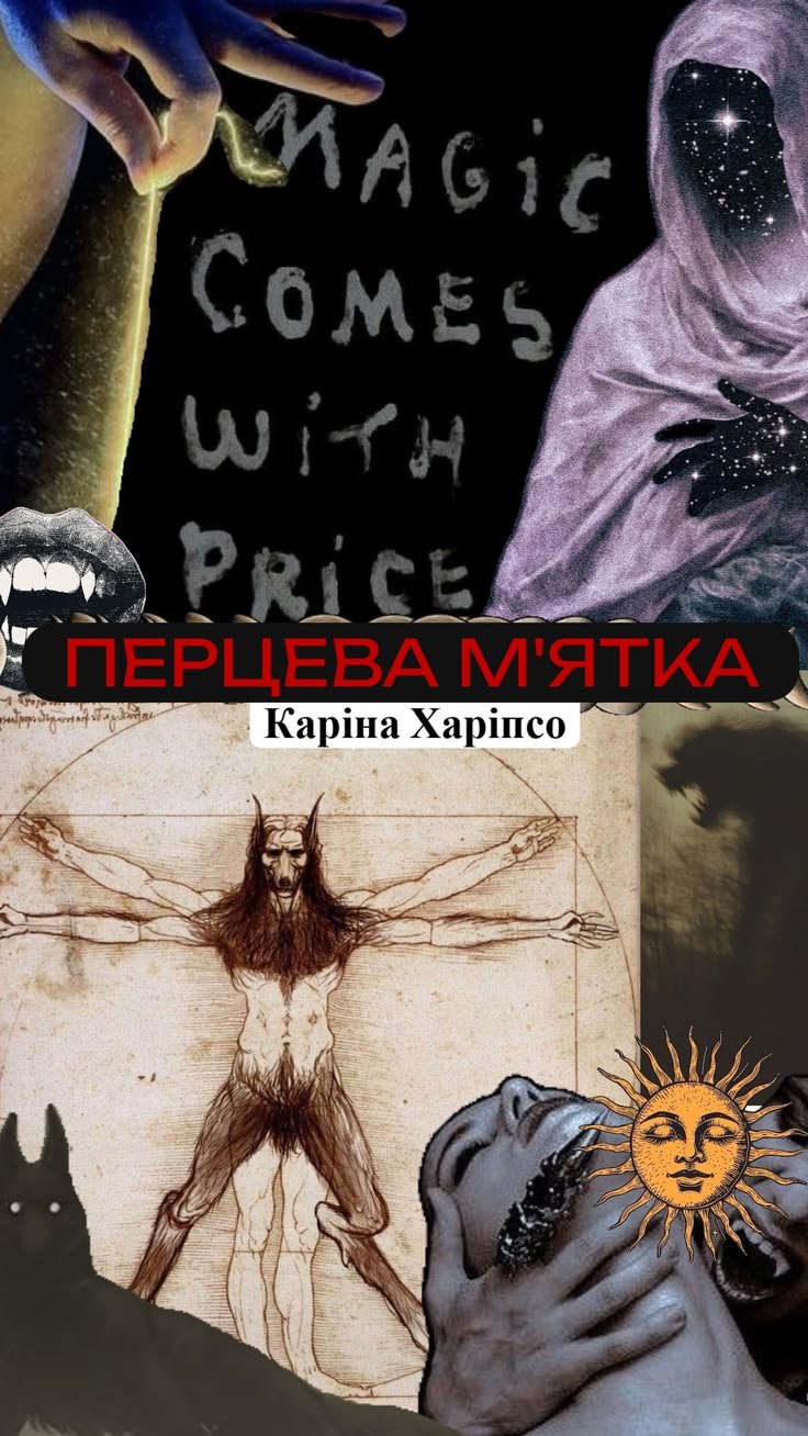 Обкладинка книги «перцева м'ятка» — Каріна Харіпсо