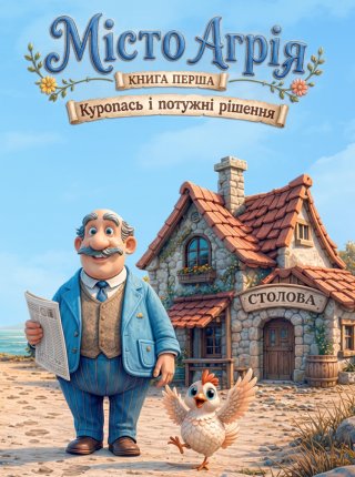 Обкладинка книги «Місто Агрія» — Юлія Киця